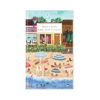2027-2028 2-Year Planner Diary Joyful Landscapes Pocket Month to View, Graphique GF45602