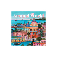 2027 16-Month Calendar Around the World Square Wall, Graphique GF45787