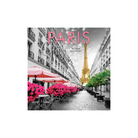 2027 16-Month Calendar Paris Glitz Square Wall, Graphique GF46081