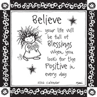 2026 Calendar Believe Mini Wall, Blue Mountain Arts CA5460