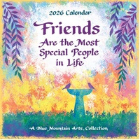 2026 Calendar Friends Mini Wall, Blue Mountain Arts CA5484