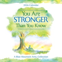 2026 Calendar You Are Stronger Than You Know Mini Wall, Blue Mountain Arts CA5491