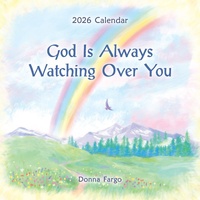2026 Calendar God Is Always Watching Over You Mini Wall, Blue Mountain Arts CA5514