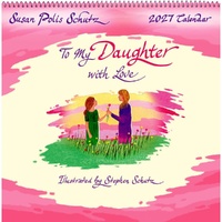 2027 Calendar Blue Mountain Arts To My Daughter Square Wall, CA5705