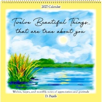 2027 Calendar Blue Mountain Arts Twelve Beautiful Things Square Wall, CA5767