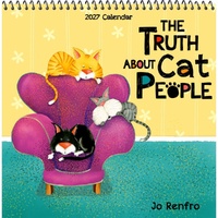 2027 Calendar Blue Mountain Arts The Truth About Cat People Mini Wall, CA5828