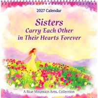 2027 Calendar Blue Mountain Arts Sisters Forever Mini Wall, CA5866