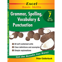 Excel Basic Skills: Grammar, Spelling, Vocabulary & Punctuation Year 7