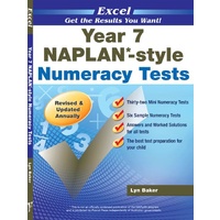 Excel NAPLAN-style Numeracy Tests Year 7