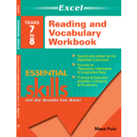 Excel Essential Skills: Reading and Vocabulary Workbook Years 7-8