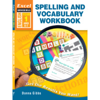 Excel Advanced Skills Workbooks: Spelling and Vocabulary Year 1