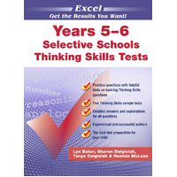 Excel Selective Schools & Scholarship Tests Thinking Skills Years 5-6
