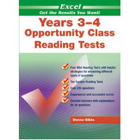 Excel Opportunity Class Reading Tests Years 3-4