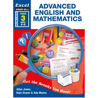 Excel Advanced Skills: Advanced English and Mathematics Year 3