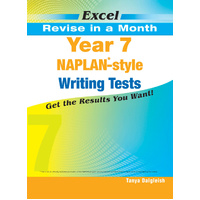 Excel Revise in a Month Year 7 NAPLAN-style Writing Tests