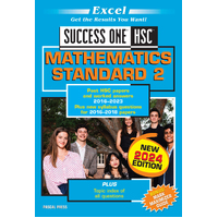 Excel Success One HSC Mathematics Standard 2 2024 Edition