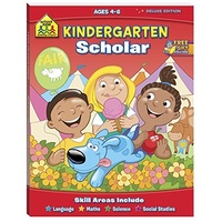 School Zone: Deluxe Edition - Kindergarten Scholar, Children's Educational Book