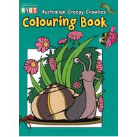 Steve Parish Colour Book Australian Creepy Crawlies Paperback