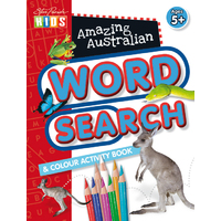Steve Parish Amazing Australia Activity Book Word Search Colour Paperback