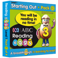 ABC Reading Eggs: Starting Out - Pack 3 - Ages 4-6