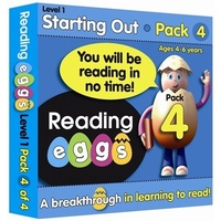 ABC Reading Eggs: Starting Out - Pack 4 - Ages 4-6