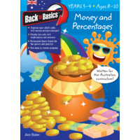 Back to Basics: Money and Percentages Workbook - Years 3-4 (Ages 8-10)