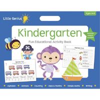 Little Genius: Kindergarten Fun Educational Activity Book