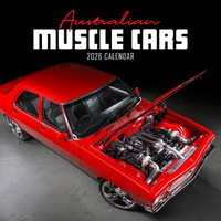 2026 Calendar Australian Muscle Cars Square Wall Paper Pocket CSB3