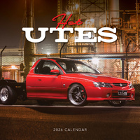 2026 Calendar Hot Utes Square Wall Paper Pocket CSB22