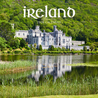2026 Calendar Ireland Square Wall Paper Pocket CDB37