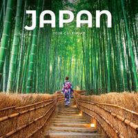 2026 Calendar Japan Square Wall Paper Pocket CDB6