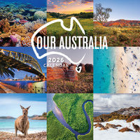 2026 Calendar Our Australia Square Wall Paper Pocket COB2