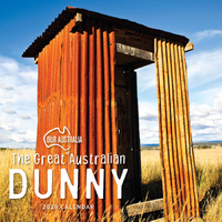 2026 Calendar Our Australia The Great Australian Dunny Square Wall Paper Pocket COB8