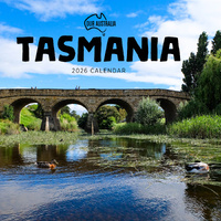 2026 Calendar Our Australia Tasmania Square Wall Paper Pocket COB29