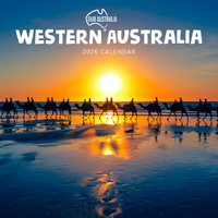 2026 Calendar Our Australia Western Australia Square Wall Paper Pocket COB32