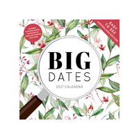 2027 Calendar Big Dates Australiana Square Wall, Paper Pocket CPB1
