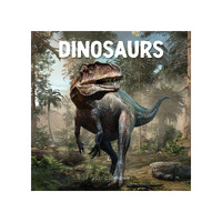 2027 Calendar Dinosaurs Square Wall, Paper Pocket CPB22