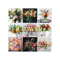 2027 Calendar Flower Arrangements Square Wall, Paper Pocket CPB29