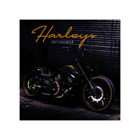 2027 Calendar Harleys Square Wall, Paper Pocket CSB23