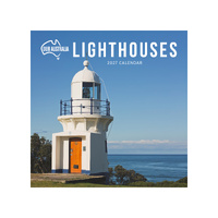 2027 Calendar Our Australia Lighthouses Square Wall, Paper Pocket COB17