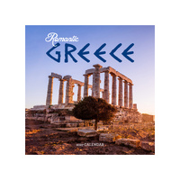 2027 Calendar Romantic Greece Square Wall, Paper Pocket CDB12
