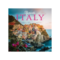 2027 Calendar Romantic Italy Square Wall, Paper Pocket CDB10
