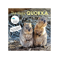 2027 Calendar The Happy Quokka Square Wall, Paper Pocket CAB46