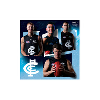 2027 Calendar AFL Carlton Blues Square Wall, Paper Pocket CAFB9