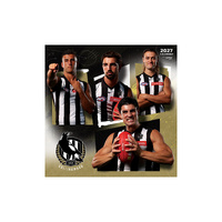 2027 Calendar AFL Collingwood Magpies Square Wall, Paper Pocket CAFB13