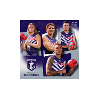 2027 Calendar AFL Fremantle Dockers Square Wall, Paper Pocket CAFB6