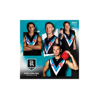 2027 Calendar AFL Port Adelaide Power Square Wall, Paper Pocket CAFB2
