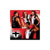 2027 Calendar AFL St Kilda Saints Square Wall, Paper Pocket CAFB15