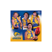 2027 Calendar AFL West Coast Eagles Square Wall, Paper Pocket CAFB17
