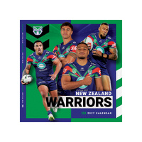 2027 Calendar NRL New Zealand Warriors Square Wall, Paper Pocket CNRB10